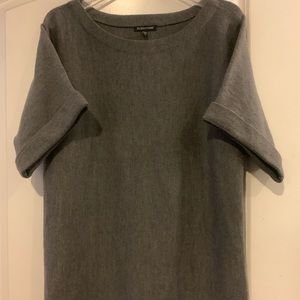 EILEEN FISHER Grey Merino wool sweater